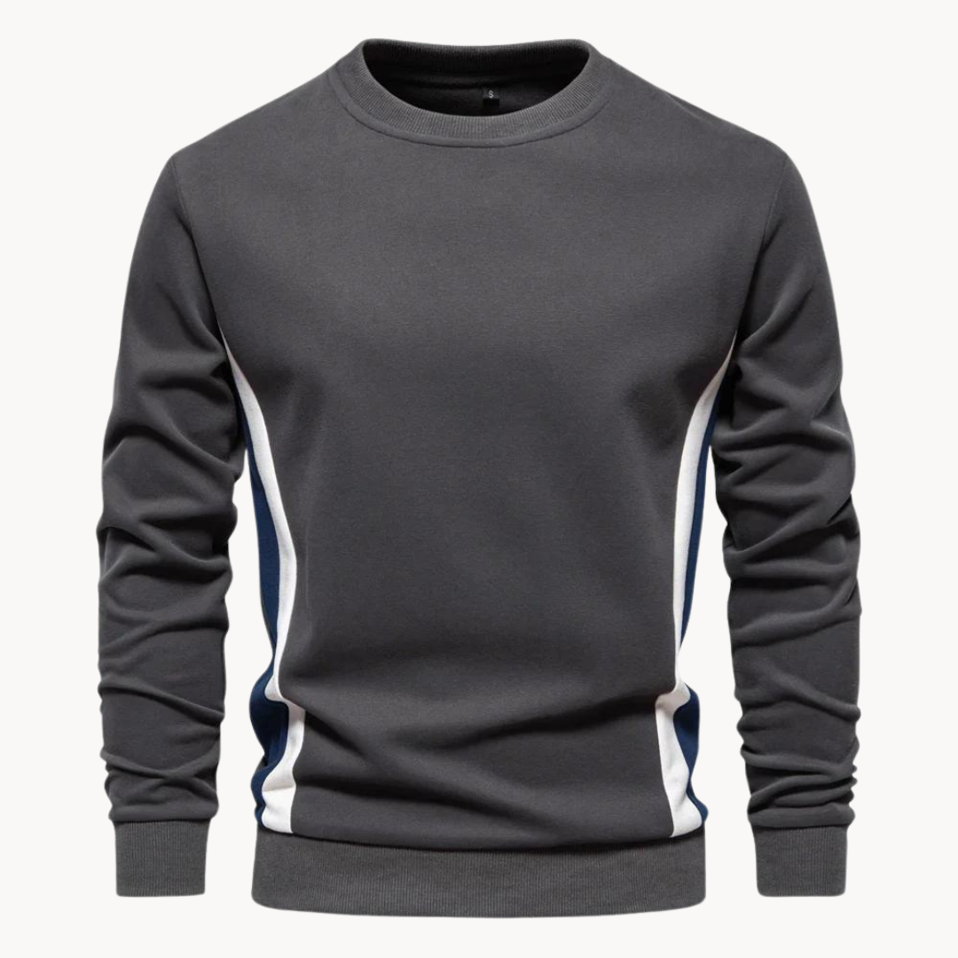 Arlo Button Mockneck Trui | Konf
