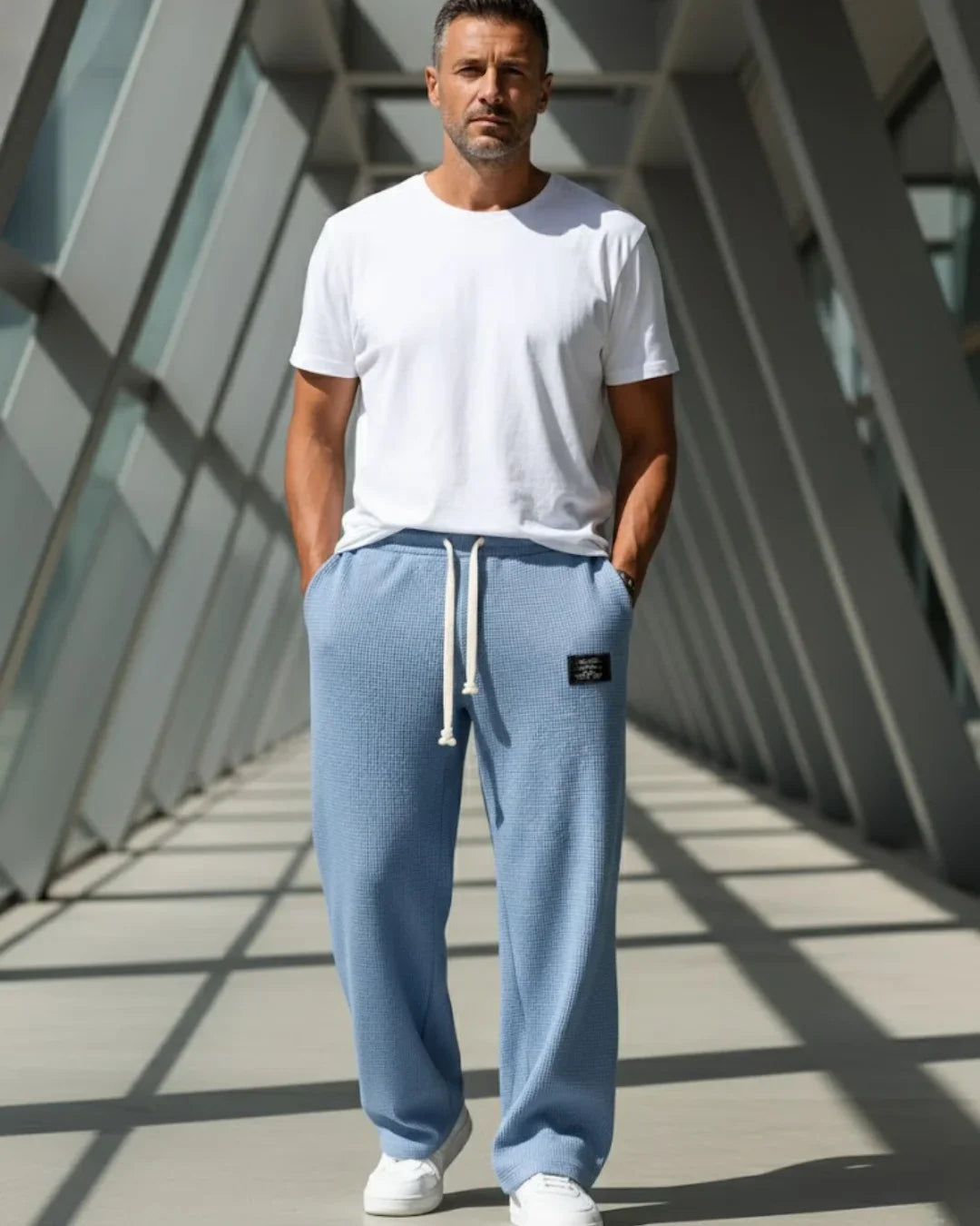 SoftLoom™ – Ultiem zachte loungebroek met wijde pijpen
