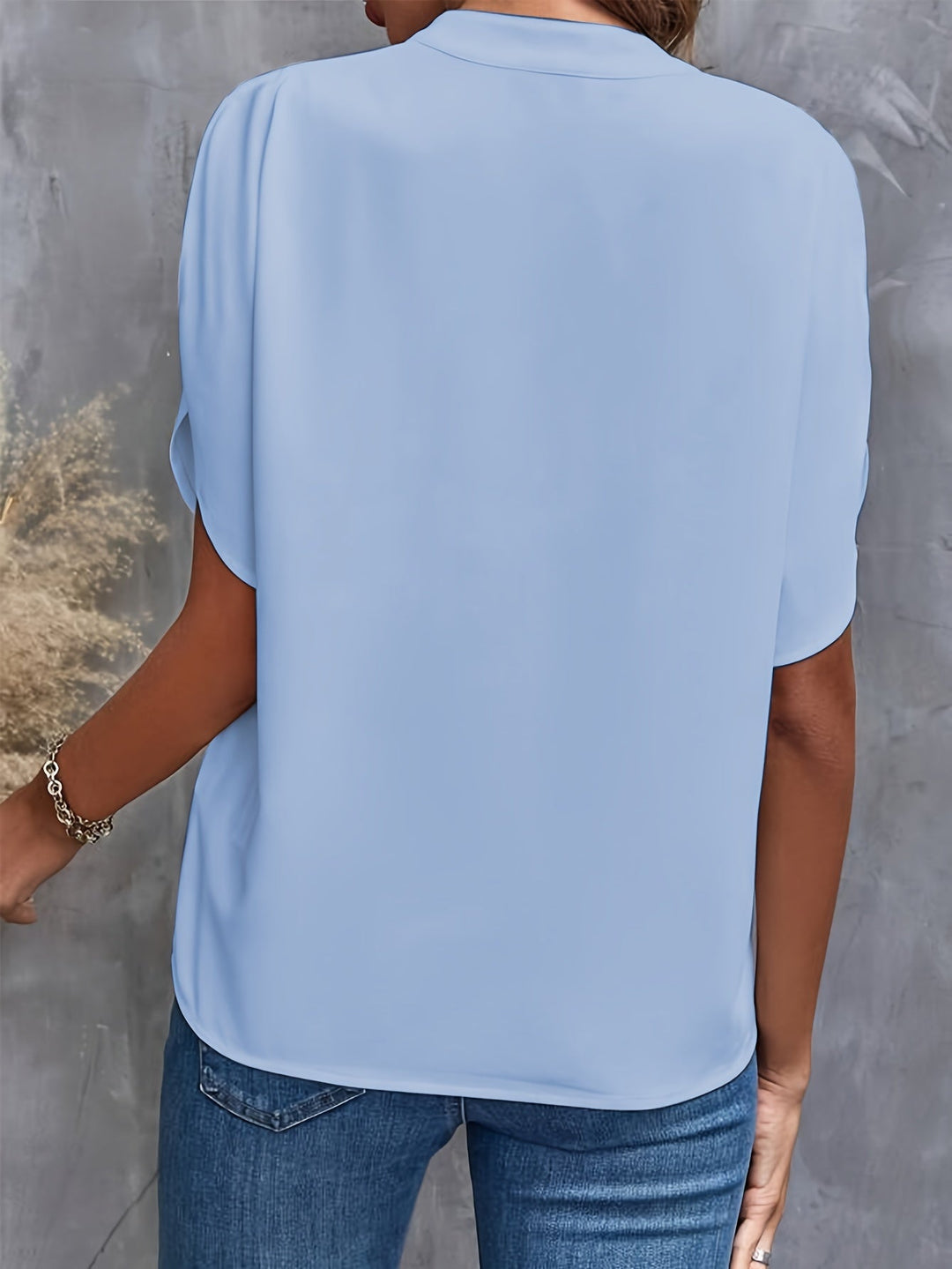 Beth Blouse met brede mouwen | Konf