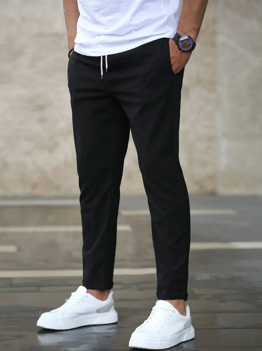 Slim-fit vrijetijdsbroek voor moderne mannen • Jonas Konf™