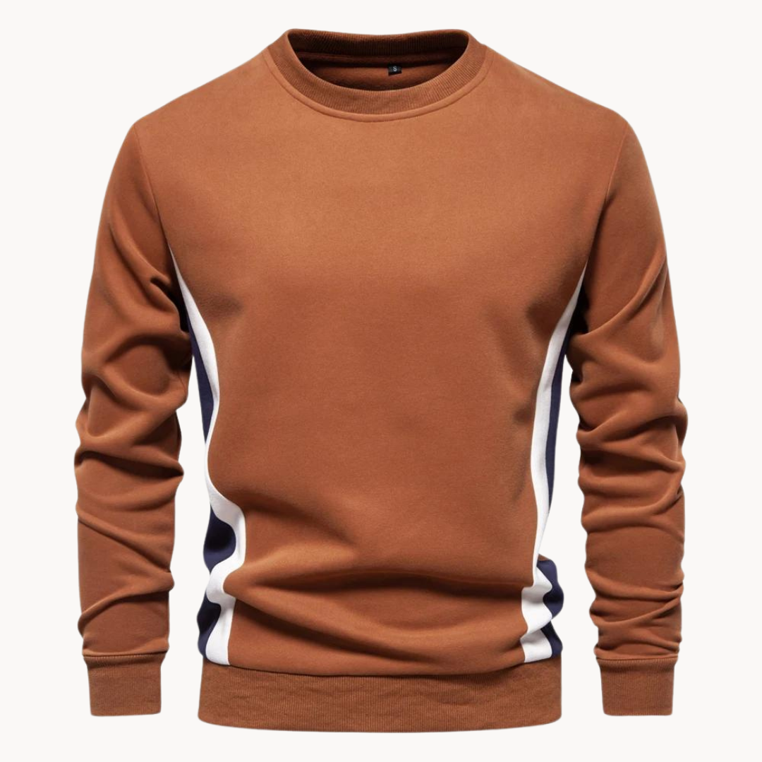 Arlo Button Mockneck Trui | Konf