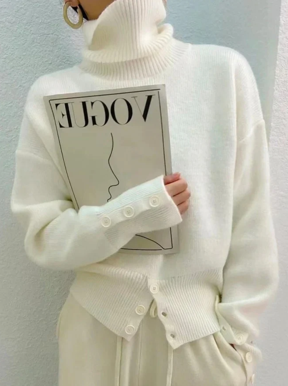 Ivory Gebreide Coltrui | Konf