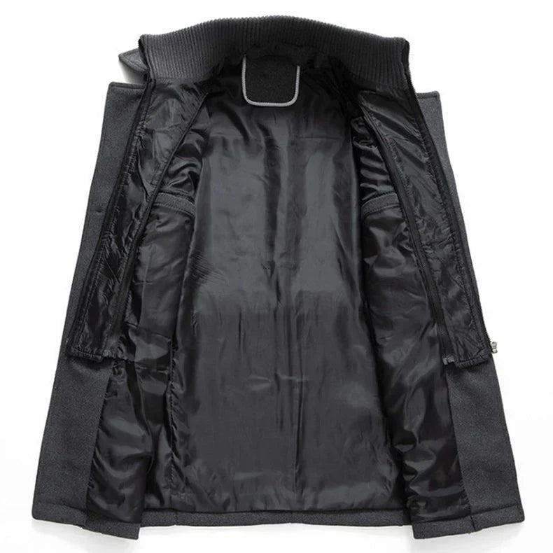 Peaky™ • Tweedelig Herenmantel voor Stijl en Warmte