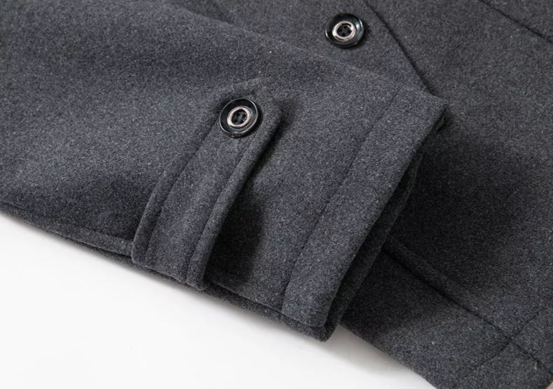 Peaky™ • Tweedelig Herenmantel voor Stijl en Warmte
