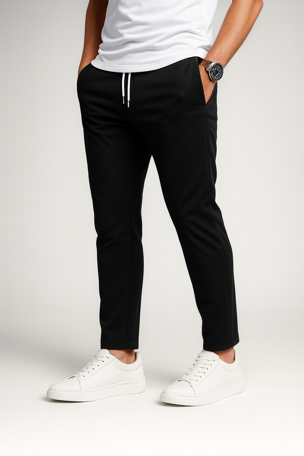 Slim-fit vrijetijdsbroek voor moderne mannen • Jonas Konf™