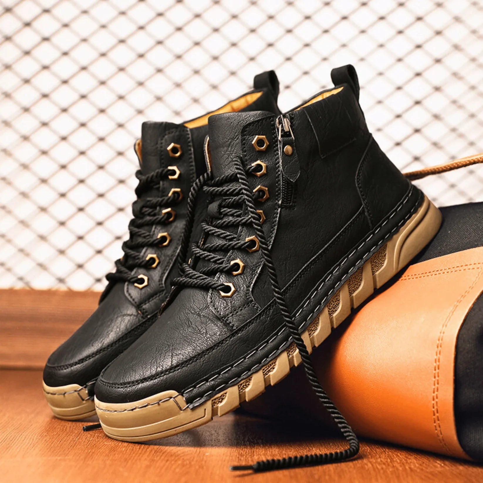 Apollo™ – Urban boots van premium leer