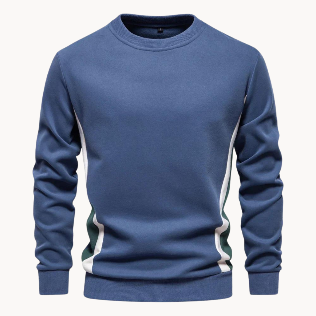Arlo Button Mockneck Trui | Konf