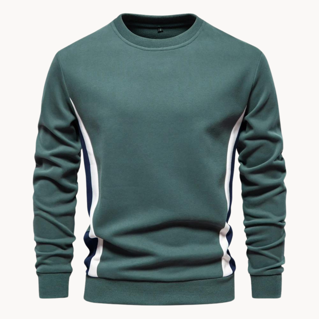 Arlo Button Mockneck Trui | Konf