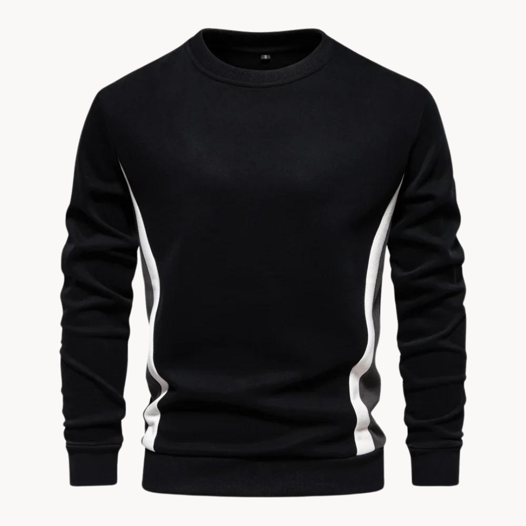 Arlo Button Mockneck Trui | Konf