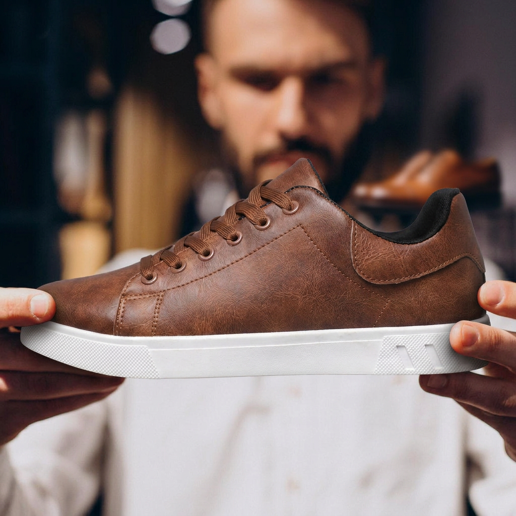 Jovan™ – Stijlvolle Smart Casual Sneakers van Leer