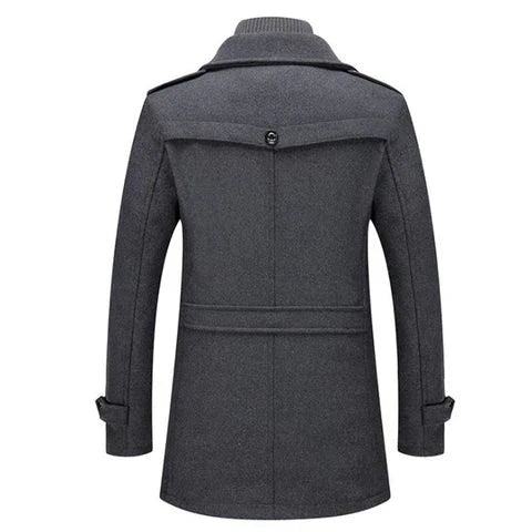 Peaky™ • Tweedelig Herenmantel voor Stijl en Warmte