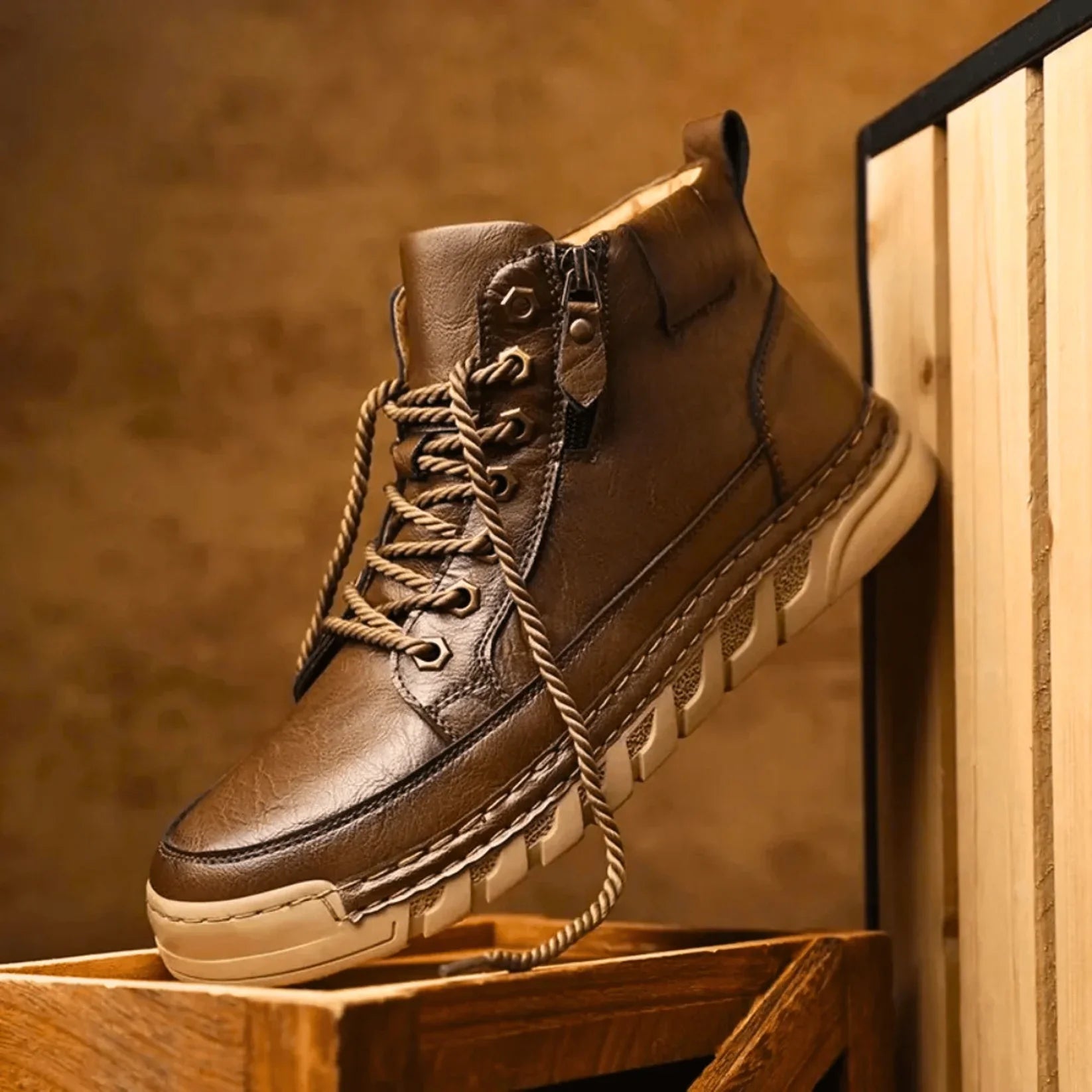Apollo™ – Urban boots van premium leer
