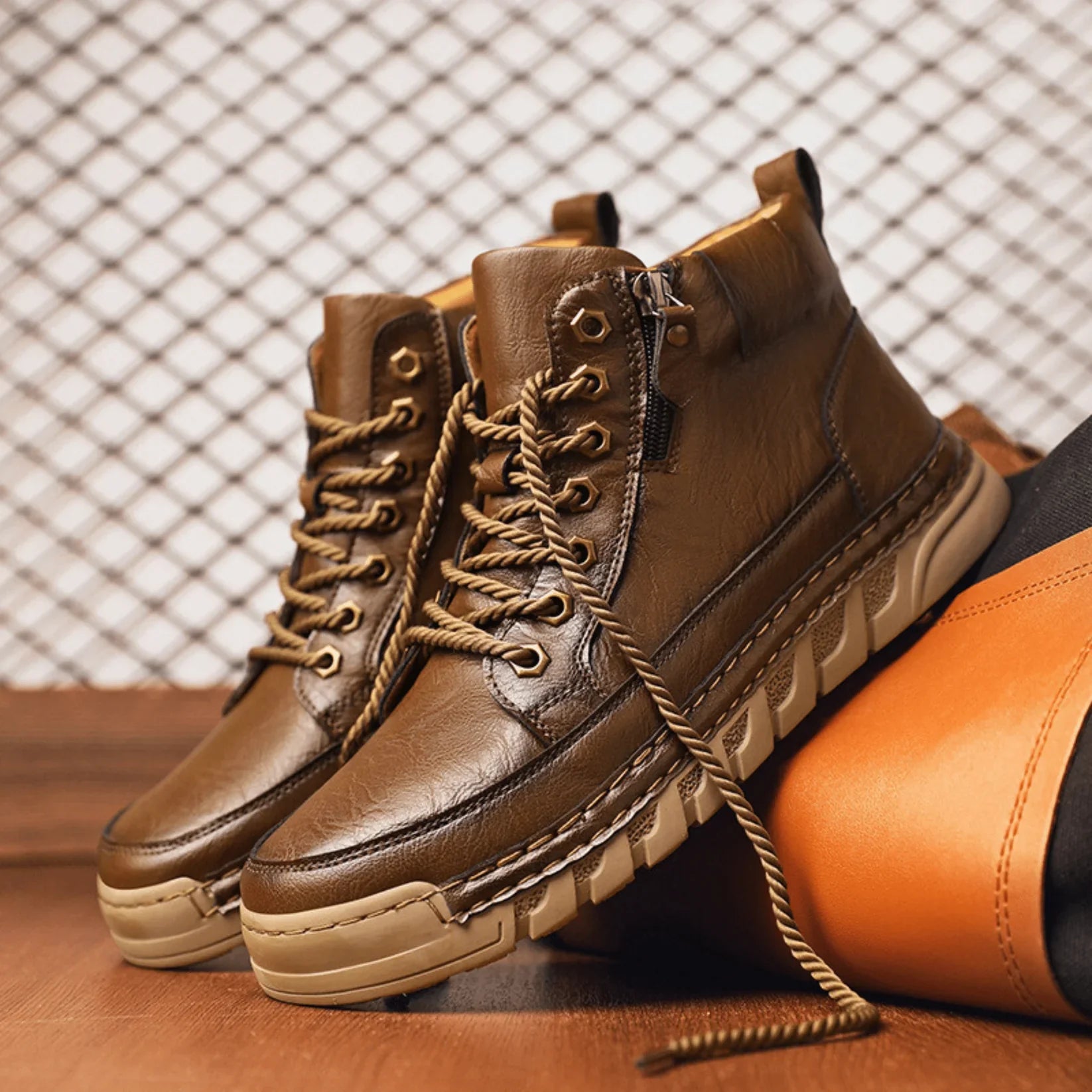 Apollo™ – Urban boots van premium leer