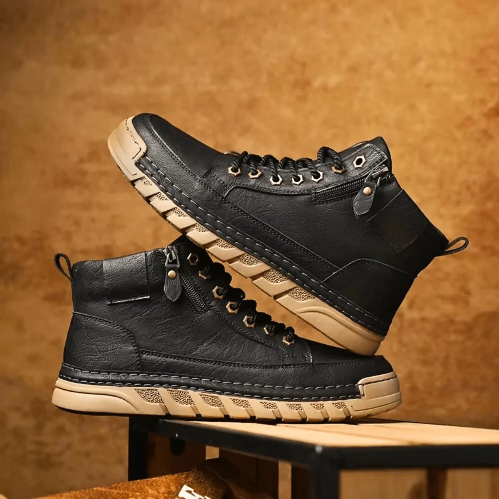 Apollo™ – Urban boots van premium leer